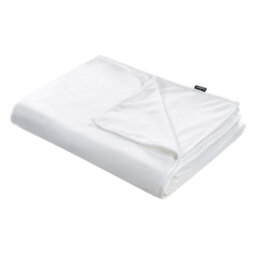 Beliani Weighted Blanket Cover 800 G Rhea 120 X 180 Cm White