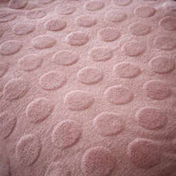 Smart Living Teddy Bear Fluffy Bedding Set, Thermal Warm & Cosy Super Soft Fleece Duvet Cover Set With Pillowcases - Blush Pink - thumbnail 3