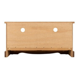 Seconique Corona Flat Screen Tv Unit With 2 Drawers In Distressed Waxed Pine - thumbnail 5