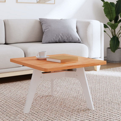 Berkfield Table Top 60X60X2.5 Cm Square Solid Wood Beech - image 1