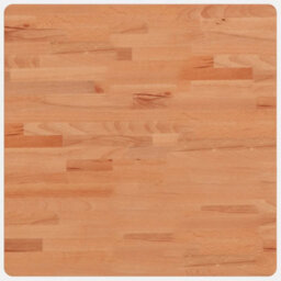 Berkfield Table Top 60X60X2.5 Cm Square Solid Wood Beech - thumbnail 2