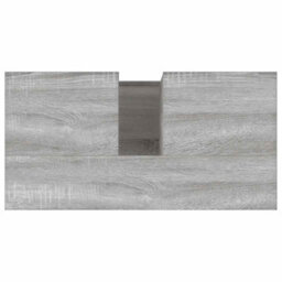 Walplus Bathroom Cabinet Grey Sonoma 65X33X60 Cm Engineered Wood - thumbnail 9