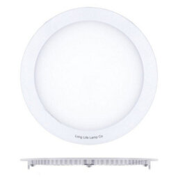 Long Life Lamps Company 18W Led Round Ceiling Panel 3500K Warm White - thumbnail 5