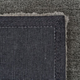 Loomed Dove Grey Luxury Plush Soft Pile Living Area Rug 160Cm X 230Cm - thumbnail 9