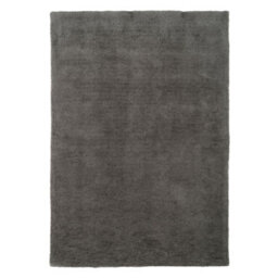 Loomed Dove Grey Luxury Plush Soft Pile Living Area Rug 160Cm X 230Cm - thumbnail 1