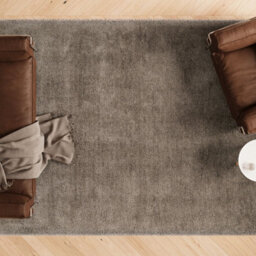 Loomed Dove Grey Luxury Plush Soft Pile Living Area Rug 160Cm X 230Cm - thumbnail 3