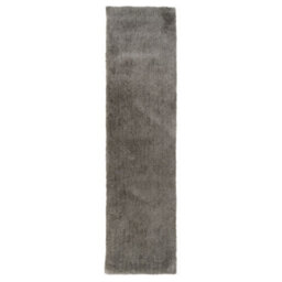 Loomed Dove Grey Luxury Plush Soft Pile Living Area Rug 160Cm X 230Cm - thumbnail 4