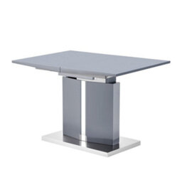 Furniture in Fashion Belmonte High Gloss Extending Dining Table Small In Grey - thumbnail 6