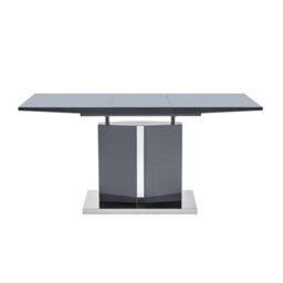 Furniture in Fashion Belmonte High Gloss Extending Dining Table Small In Grey - thumbnail 7