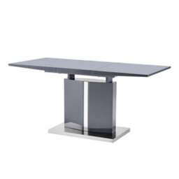Furniture in Fashion Belmonte High Gloss Extending Dining Table Small In Grey - thumbnail 5