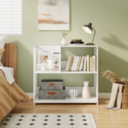 Gainoom 3-Tier Record Player Stand W/vinyl Storage Vinyl Display Rack W/ 3 Removable Dividers - thumbnail 3