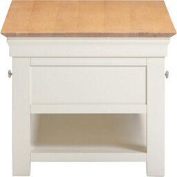 Seconique Bordeaux 2 Drawer Coffee Table Ivory Oak Fully Assembled - thumbnail 3
