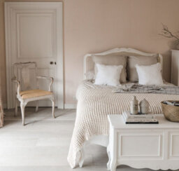 Statement Furniture Juliette French Style 4Ft6 Double Bed With Upholstered Headboard - White - thumbnail 2