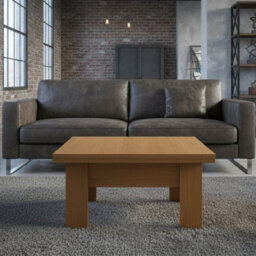 Eryk Modern Extendable Coffee Table Adjustable 100 To 200 Cm Design With Abs Edges In Light Ash Finish - thumbnail 3