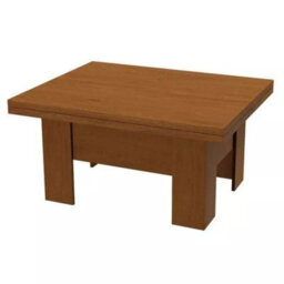 Eryk Modern Extendable Coffee Table Adjustable 100 To 200 Cm Design With Abs Edges In Light Ash Finish - thumbnail 4