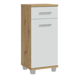 Furniture To Go Veris 5 Piece Bathroom Set Artisan Oak & Light Grey Doors - thumbnail 5
