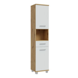 Furniture To Go Veris 5 Piece Bathroom Set Artisan Oak & Light Grey Doors - thumbnail 8