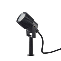 Luminosa Lighting Luminosa Triton Outdoor Floor Spike Frosted & Black Ip65 - thumbnail 4