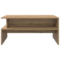 Berkfield Coffee Table Artisan Oak 90 X 55 X 42.5 Cm Engineered Wood - thumbnail 5