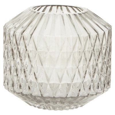 Orsina Brice Small Grey Glass Vase - image 1