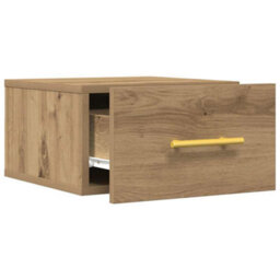 Walplus Bedside Cabinet Artisan Oak 35 X 35 X 20 Cm Engineered Wood - thumbnail 5