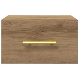 Walplus Bedside Cabinet Artisan Oak 35 X 35 X 20 Cm Engineered Wood - thumbnail 6