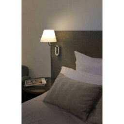 Luminosa Lighting Luminosa Eterna 1 Light Indoor Wall Reading Light Chrome  - Shade Not Included, E27 - thumbnail 2