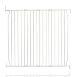 Safetots Eco Screw Fit Baby Gate, White, 110Cm - 120Cm, Stair Gate For Toddler And Baby, Screw Fit Safety Barrier - thumbnail 1