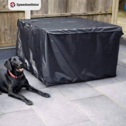 Speedwellstar Waterproof Square Garden Table Cover 125X125X74 Cm Heavy Duty Patio Cube Furniture Protection For 4 8 Seater Sets - thumbnail 7