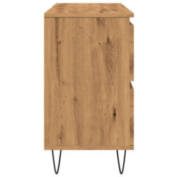Berkfield Bathroom Cabinet Artisan Oak 80X33X60 Cm Engineered Wood - thumbnail 5