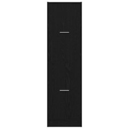 Walplus Apothecary Cabinet Black Oak 40 X 41 X 144.5 Cm Engineered Wood - thumbnail 6