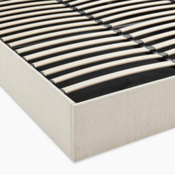 Furniturebox Amelie Cream Fabric Ottoman King Size Bed Frame - King Size Ottoman Bed - King Size Bed With Storage - King Bed - thumbnail 8