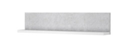Arte Bota 01 Wall Shelf W1500mm H320mm D240mm - Concrete Grey & White Matt, Elegant And Durable - thumbnail 1