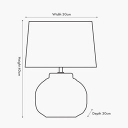 Pacific Lifestyle White Aztec Texture Ceramic Table Lamp - thumbnail 8