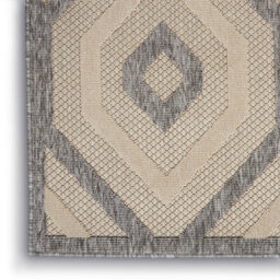 Cream Outdoor Rug, Abstract Optical/ (3D) Stain-Resistant Rug For Patio Decks, Modern Outdoor Area Rug-122Cm X 183Cm - thumbnail 8