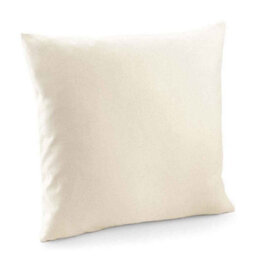Westford Mill Cotton Canvas Square Cushion Cover Natural (40Cm X 40Cm)