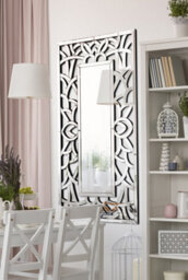 Mirroroutlet All Glass Stylised Full Length Mirror 150 X 75 Cm - thumbnail 1