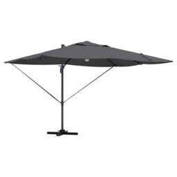 Berkfield Cantilever Roma Parasol Anthracite, Black 352 X 251 X 265 Cm - thumbnail 2