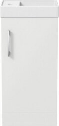 Affine 400mm Bathroom Basin Sink Vanity Unit Furniture Waterfall Mixer Tap Free Waste - thumbnail 7