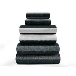 Gc Gaveno Cavailia Stripe Bath Towels 70X120 Cm 2 Pack Large Set For Bathroom Quick Dry & Highly Absorbent Green Towels Set - thumbnail 2