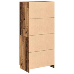 Berkfield Wardrobe Old Wood 90X52X200 Cm Engineered Wood - thumbnail 6