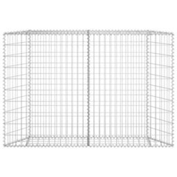 Berkfield Trapezium Gabion Raised Bed Galvanised Steel 150X20X100 Cm - thumbnail 3