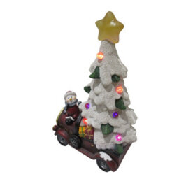SecureFix Direct Light Up Christmas Tree Figurine (Xmas Snowman Car Led Festive Ornament Decoration) - thumbnail 3