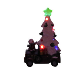 SecureFix Direct Light Up Christmas Tree Figurine (Xmas Snowman Car Led Festive Ornament Decoration) - thumbnail 4