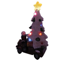 SecureFix Direct Light Up Christmas Tree Figurine (Xmas Snowman Car Led Festive Ornament Decoration) - thumbnail 6