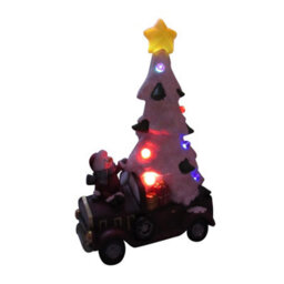 SecureFix Direct Light Up Christmas Tree Figurine (Xmas Snowman Car Led Festive Ornament Decoration) - thumbnail 5
