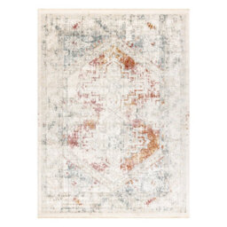RugsX Distin 0100B Pink / Powder / White Modern Carpet - Ornament, Vintage,   180X270 Cm - thumbnail 3