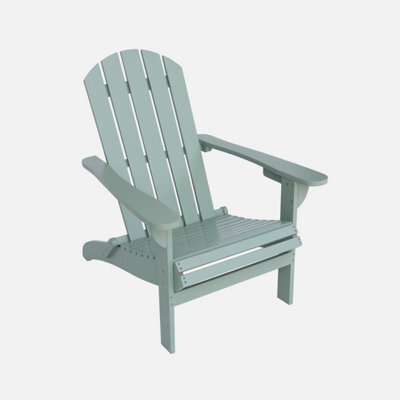 Sweeek. Acacia Wood Armchair With Armrests Kerina Sage Green 90X71X91.5 Cm - image 1