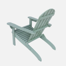 Sweeek. Acacia Wood Armchair With Armrests Kerina Sage Green 90X71X91.5 Cm - thumbnail 5