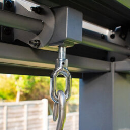 BPS Access Solutions Deluxe Aluminium Pergola - 3X3M Bps Deluxe Full Aluminium Pergola With Dual Zone Roof - thumbnail 5